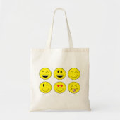 "Emojis"-Canvas tas (Voorkant)