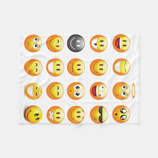 emojis deken (Voorkant (Horizontaal))