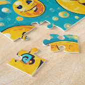 Emoji's Easy Brain Art Puzzels Foto Puzzels Intern (Zijkant)