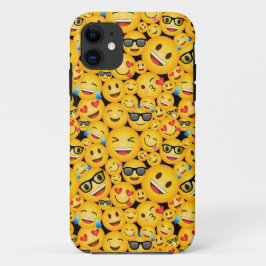 Emojis Gele Gelukkig Gezicht Emoticons Coole Gezic Case-Mate iPhone Case