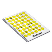 "Emojis"-laptop op maat Notitieboek (Rechterzijde)