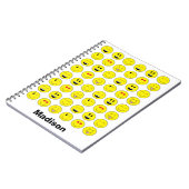 "Emojis"-laptop op maat Notitieboek (Linkerzijde)