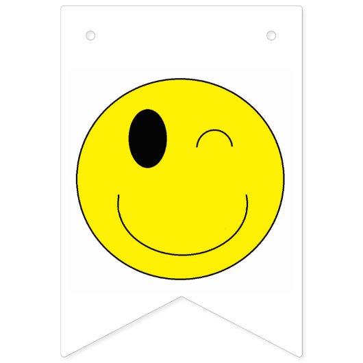 Emojis Party Bunting Banner (Derde vlag)