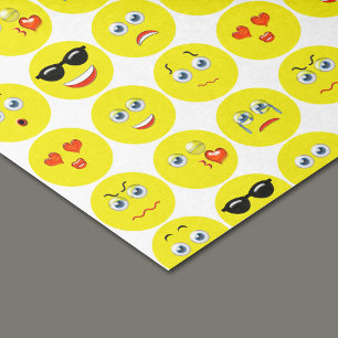 Emojis Pattern Tissuepapier