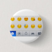 Emojis Ronde Button 3,2 Cm (Voorkant)