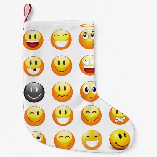 emojis xmas kerstmis kleine kerstsok (Voorkant)