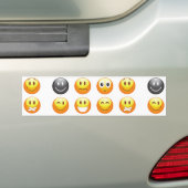 emojus bumpersticker (Op auto)