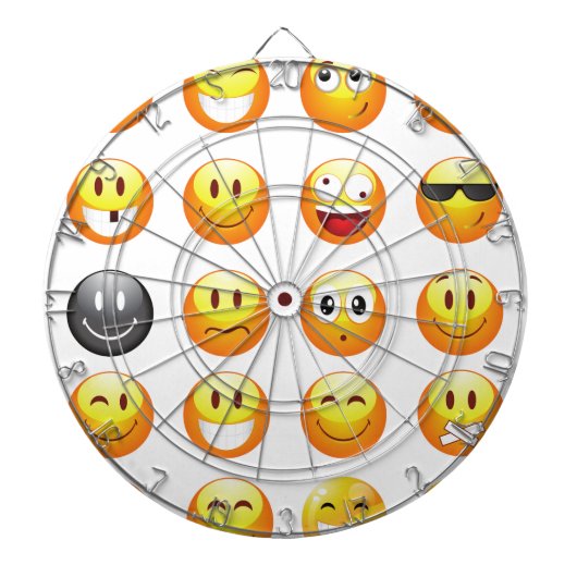 emojus dartbord (Voorkant)