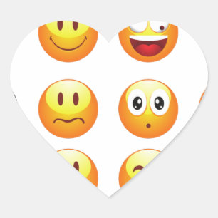 emojus hart sticker
