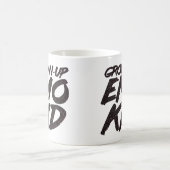 Emoo-kind zwarte glitter koffiemok (Center)