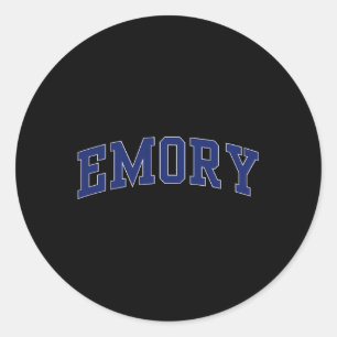 Emory Eagles Arch Over Ronde Sticker