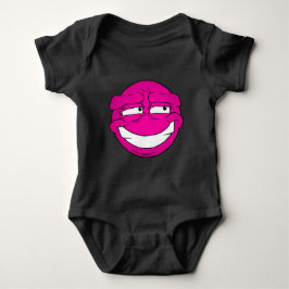 Emote Face Baby Bodysuit