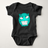 Emote Face Baby Bodysuit (Voorkant)