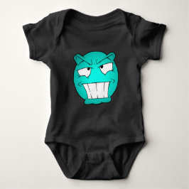 Emote Face Baby Bodysuit