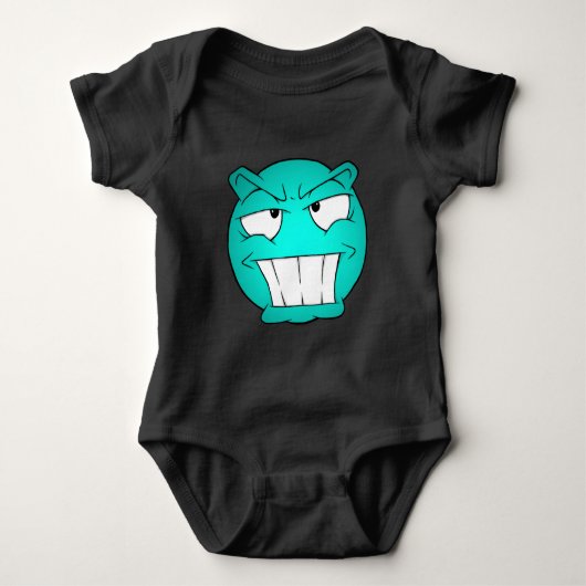 Emote Face Baby Bodysuit (Voorkant)