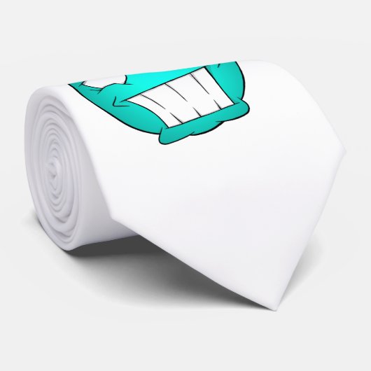 Emote Face Stropdas (Opgerold)