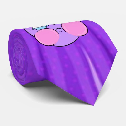 Emote Face Stropdas (Opgerold)