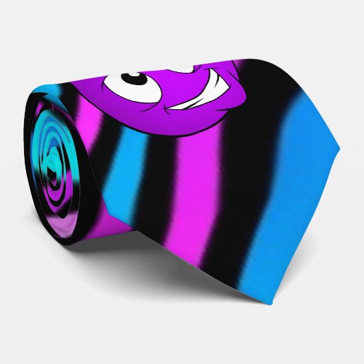 Emote Face Stropdas (Opgerold)