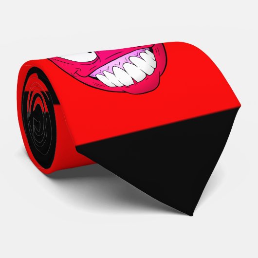 Emote Face Stropdas (Opgerold)