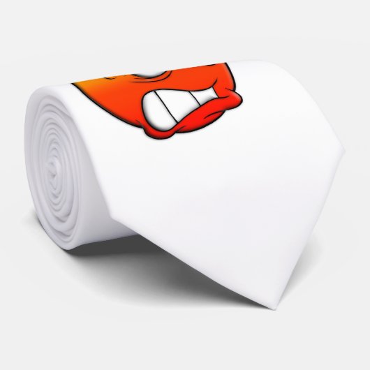 Emote Face Stropdas (Opgerold)