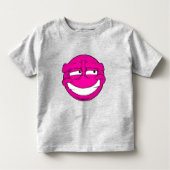 Emote Face Toddler Fine Jersey T-Shirt (Voorkant)