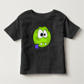 Emote Face Toddler Fine Jersey T-Shirt (Voorkant)