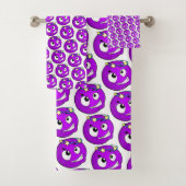 Emote Face Towel Set Bad Handdoek (Insitu)