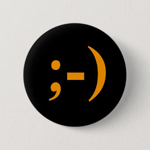Emote-o-Lantaarn Ronde Button 5,7 Cm