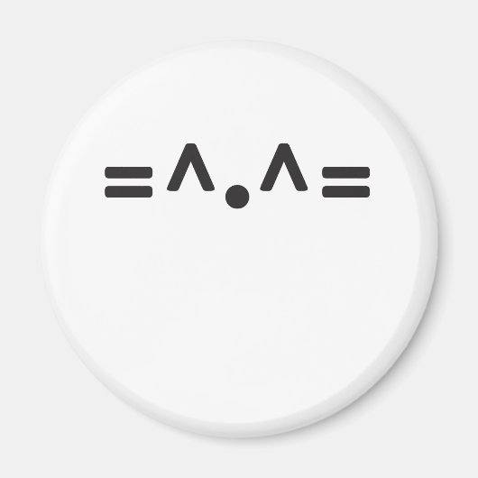 emoticat magneet (Voorkant)