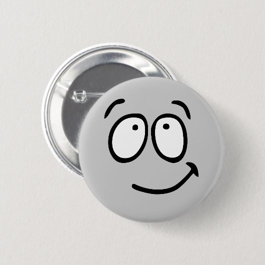 Emoticon  Achtergrond Button (Voorkant /achterkant)