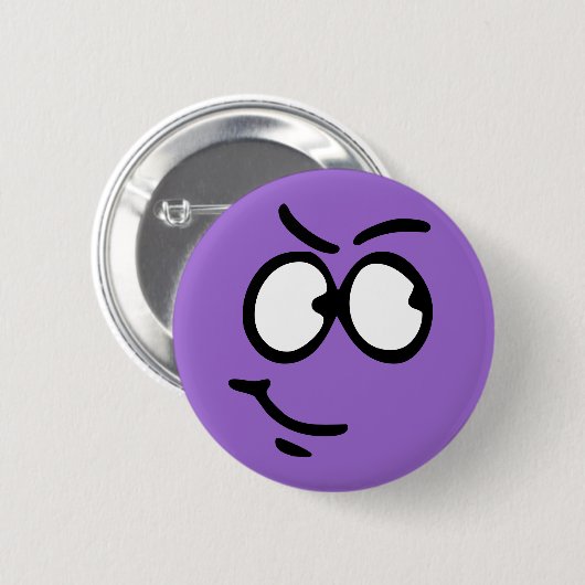 Emoticon  Achtergrond Button (Voorkant /achterkant)