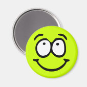 Emoticon  Achtergrond Magnet (Voorkant / Achterkant)