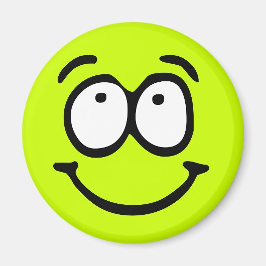 Emoticon  Achtergrond Magnet (Voorkant)