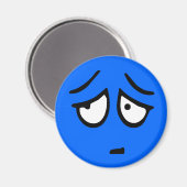 Emoticon  Achtergrond Magnet (Voorkant / Achterkant)