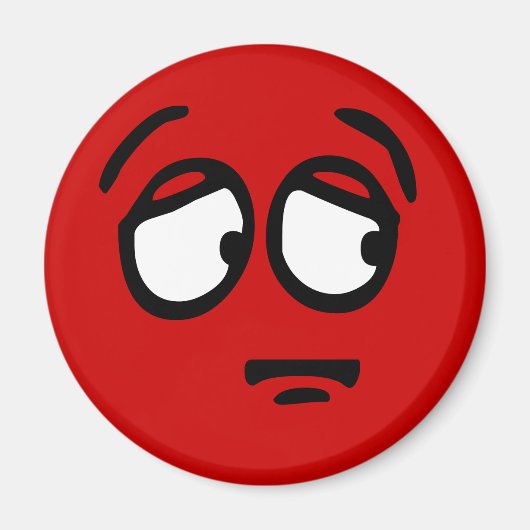 Emoticon  Achtergrond Magnet (Voorkant)
