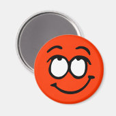 Emoticon  Achtergrond Magnet (Voorkant / Achterkant)