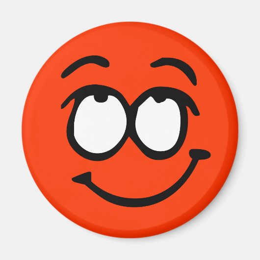 Emoticon  Achtergrond Magnet (Voorkant)