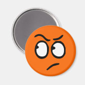 Emoticon  Achtergrond Magnet (Voorkant / Achterkant)