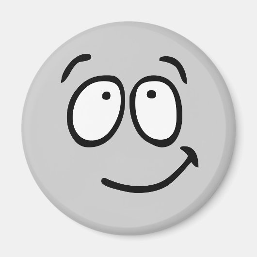 Emoticon  Achtergrond Magnet (Voorkant)