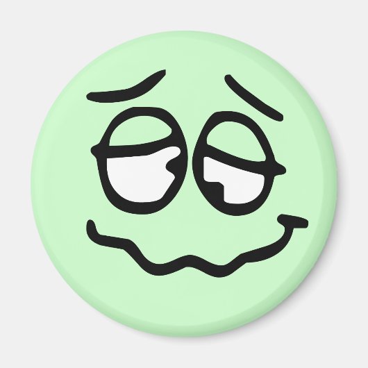 Emoticon  Achtergrond Magnet (Voorkant)