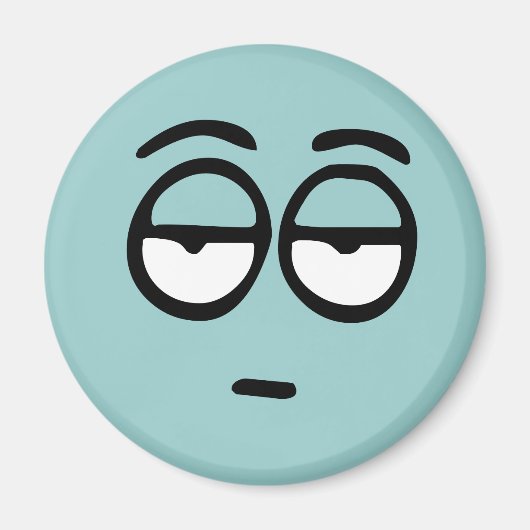 Emoticon  Achtergrond Magnet (Voorkant)
