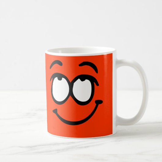 Emoticon  achtergrond Mok (Rechts)