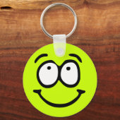 Emoticon  Achtergrond Sleutelhanger (Voorkant)