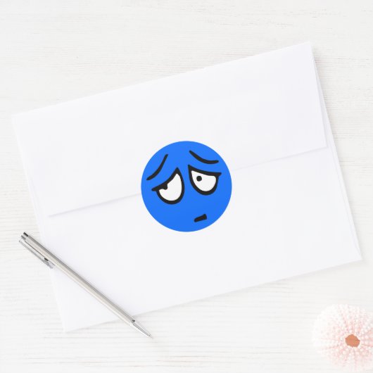 Emoticon  Achtergrond Sticker (Envelop)