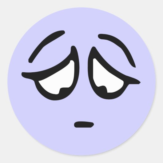 Emoticon  Achtergrond Sticker (Voorkant)