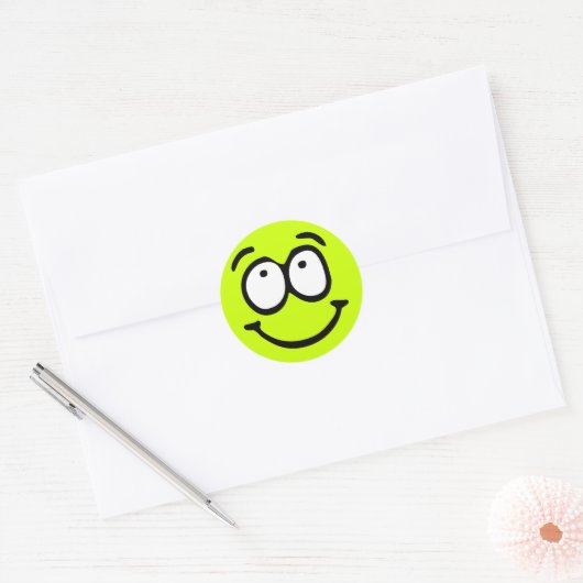 Emoticon  Achtergrond Sticker (Envelop)