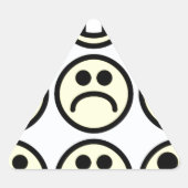 emoticon blij gezicht sticker (Voorkant)