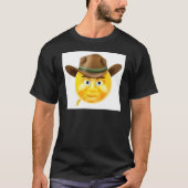 Emoticon Cowboy T-shirt (Voorkant)