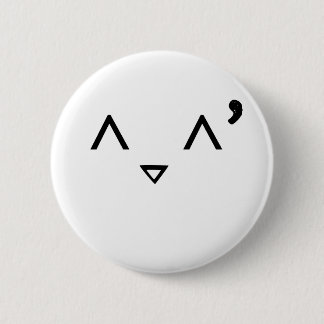 Emoticon: Embarrassed Ronde Button 5,7 Cm