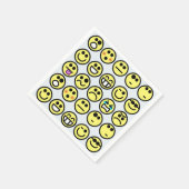 emoticon happy face luiers servetten (Hoek)